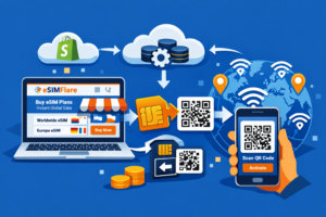 eSIMFlare: Automated Global eSIM Generation and Delivery